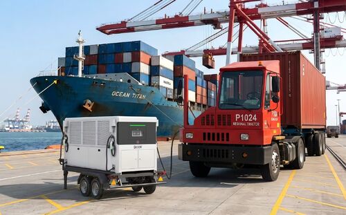 Berita perusahaan terbaru tentang Dari LNG ke Truk Terminal Listrik: Siapa yang Akan Mengisi “Kekosongan” Infrastruktur Tetap Selama Transisi Energi Pelabuhan?