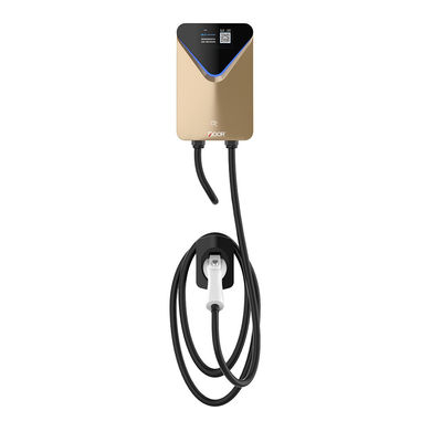 Harga yang bagus 16A 11KW AC Charger 400V AC Wallbox Charger AC Level 2 Stasiun pengisian CE on line