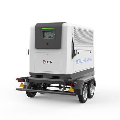 Harga yang bagus 100KW Mobile EV Charging Station 250A Portable Emergency EV Charger Untuk Truk Vans on line